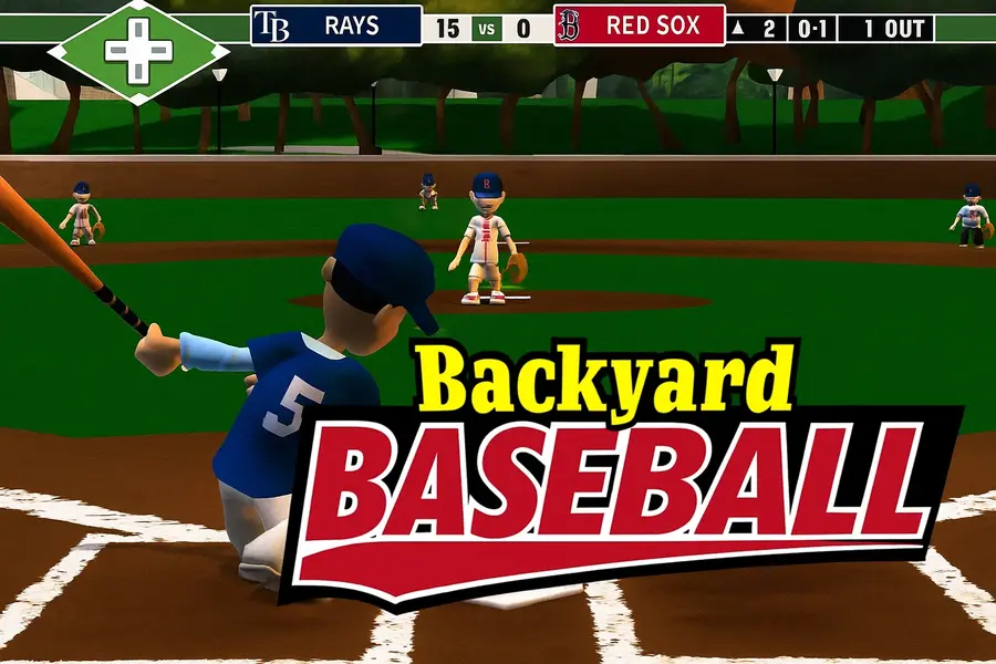 Backyard Baseball Game - Kids' Sports Fun