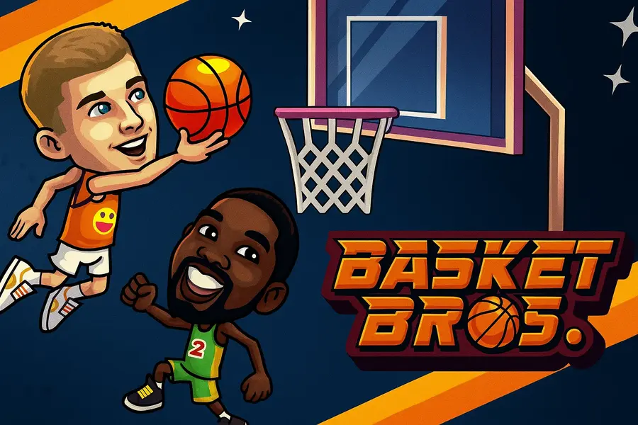 Basket Bros Game – Pixel Basketball