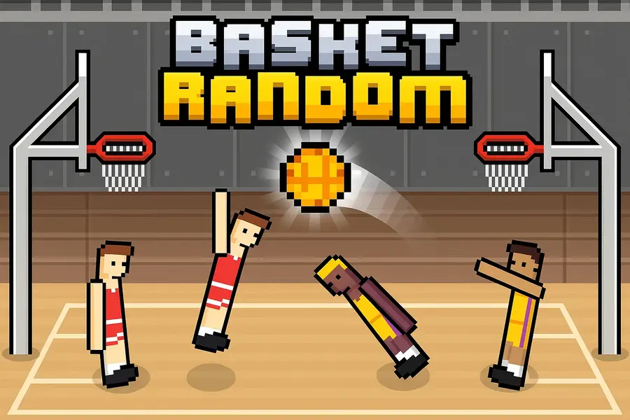 Basket Random Game – Pixel Basketball