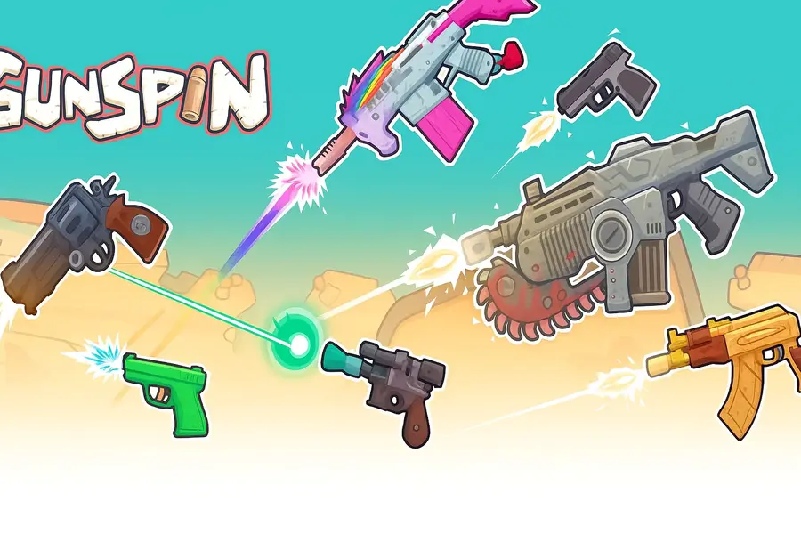GunSpin – Unlock Wild Guns & Shoot for Distance