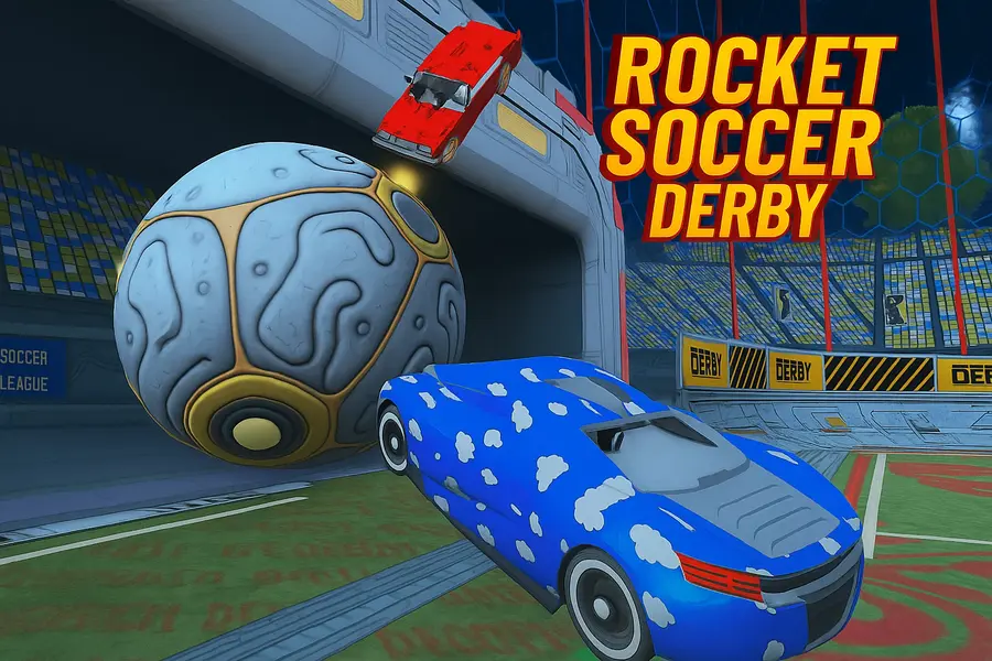 Rocket Soccer Derby Game – Car Soccer
