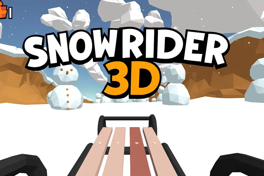 Snow Rider 3D Game – Sledding Fun