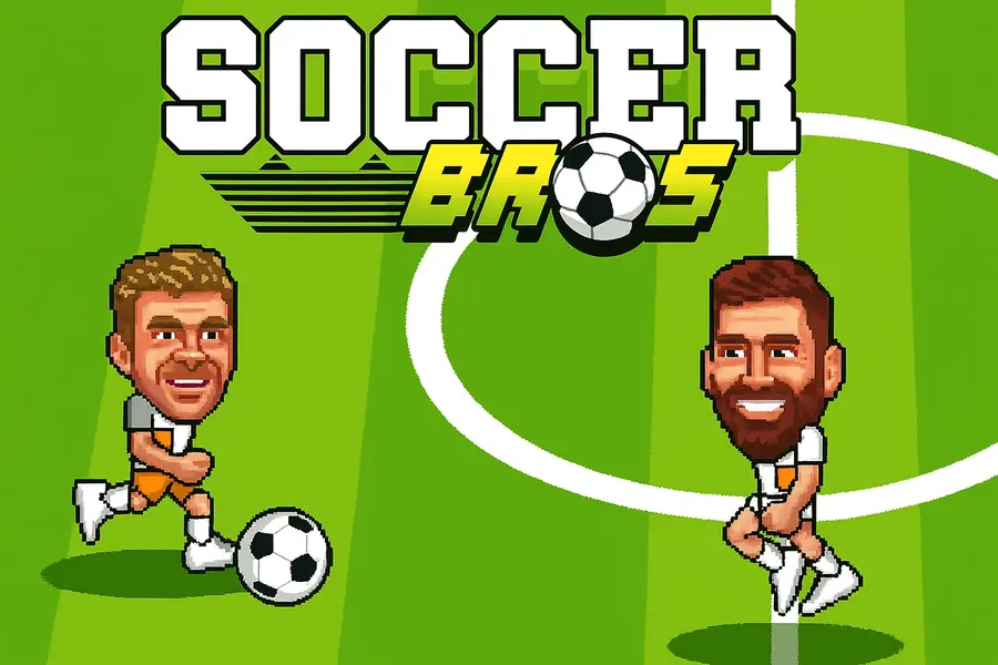 Soccer Bros Game – Pixel Football
