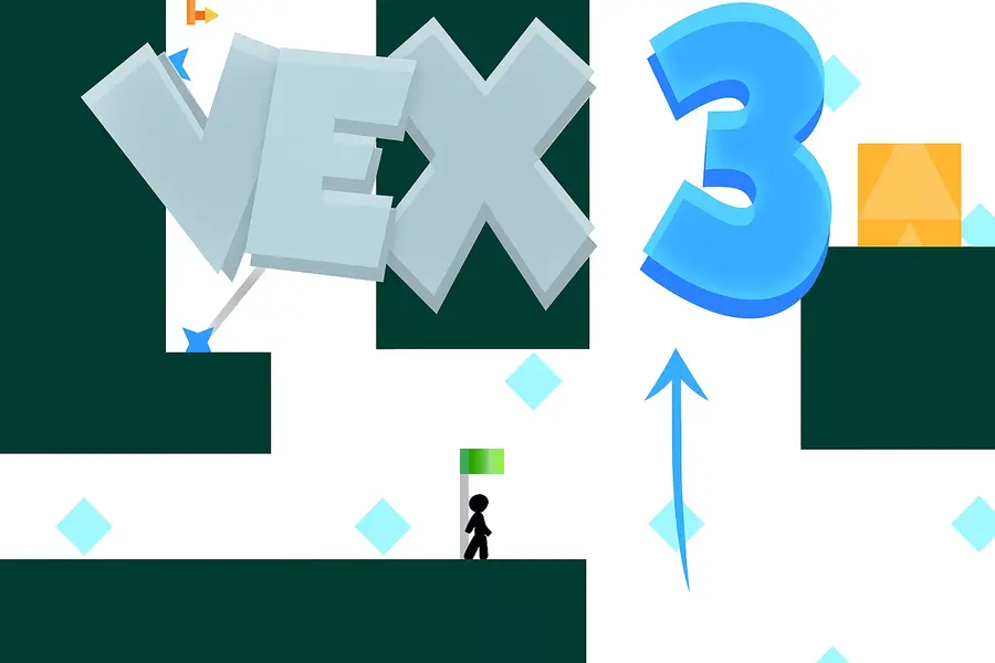 Vex 3 Game – Stickman Parkour